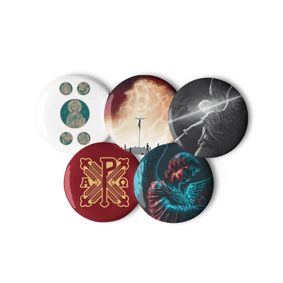 Celestial Guardian Pin Buttons Set product image (11)