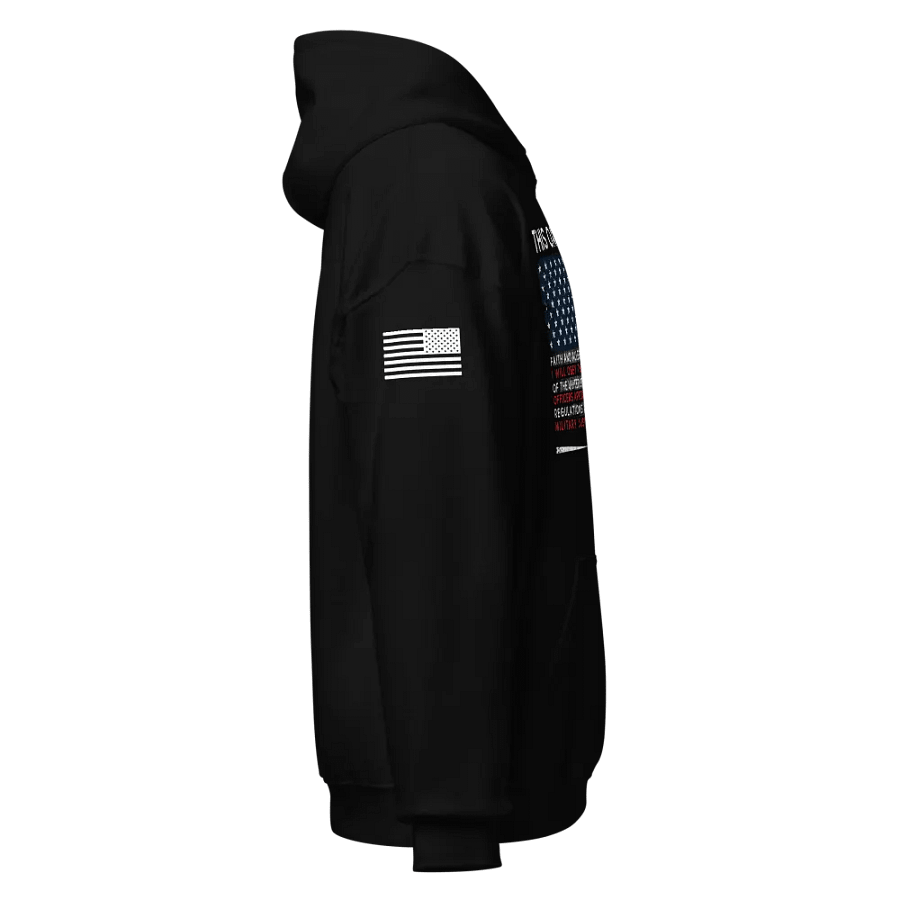 Veteran Oath Hoodie product image (3)