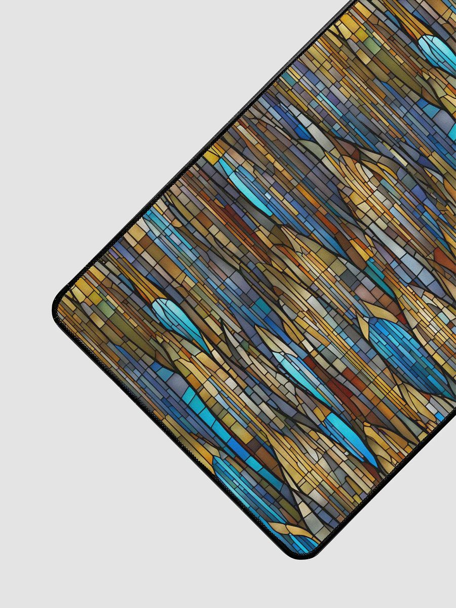 Abstract Waterfall Stained Glass Deskmat product image (3)
