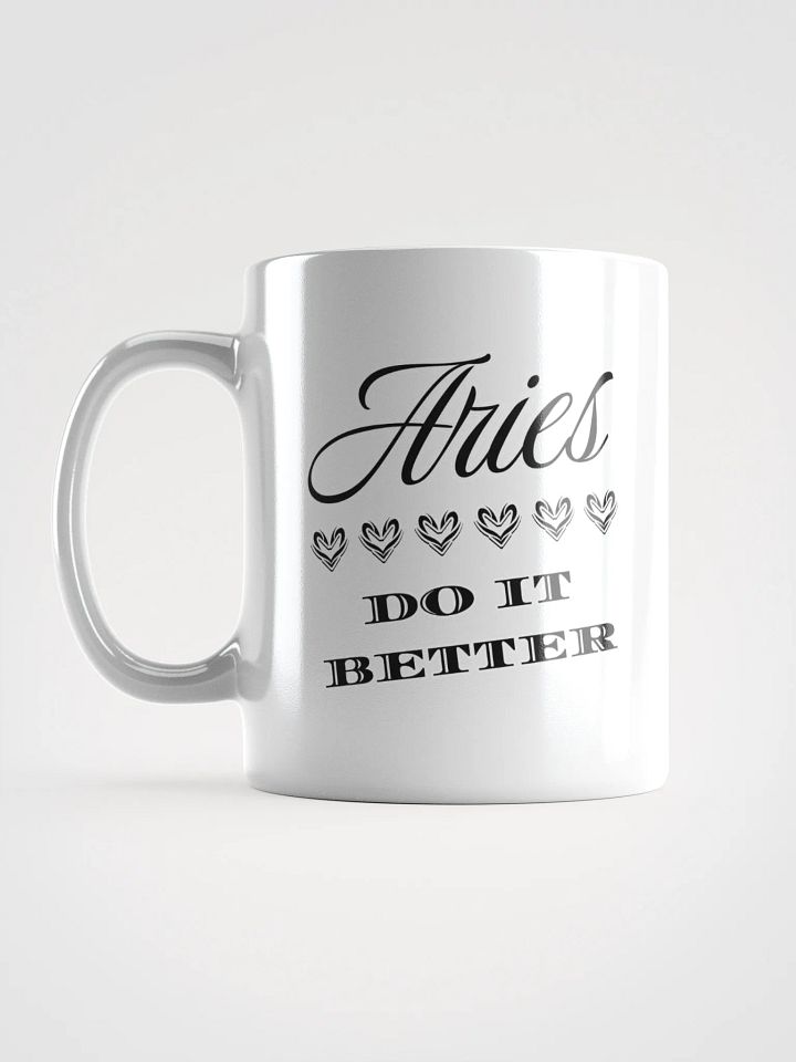 Aries Do It Better Heart Mug product image (1)