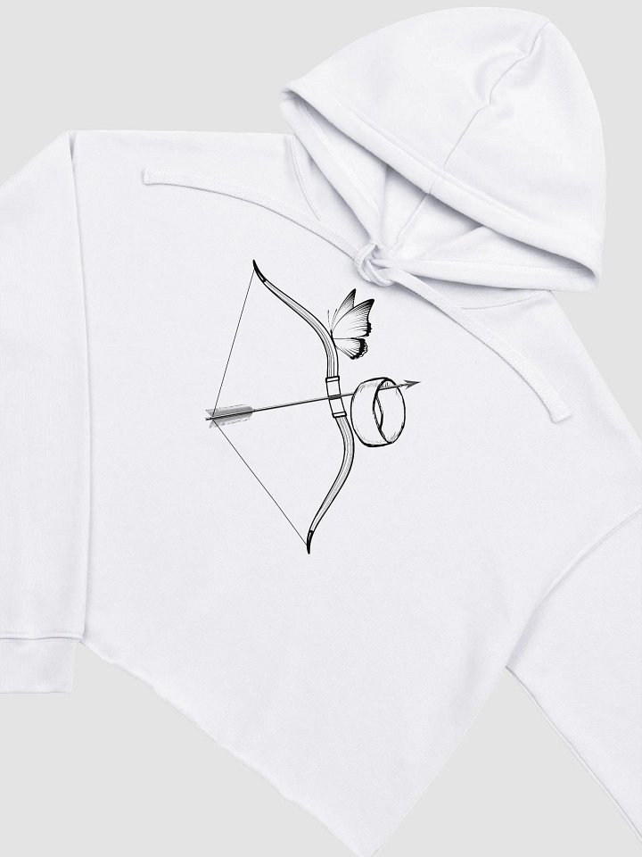 Bow, Arrow, Cuff & Butterfly Crop Hoodie product image (9)