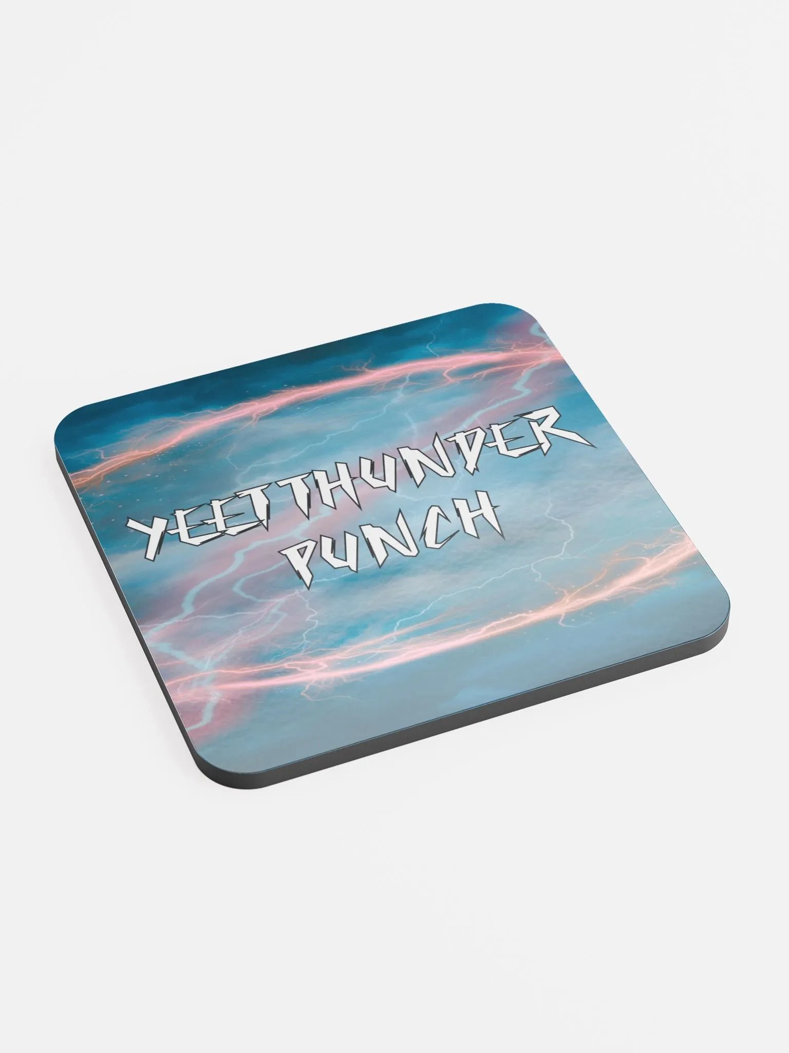 Yeetthunderpunch Coaster product image (2)