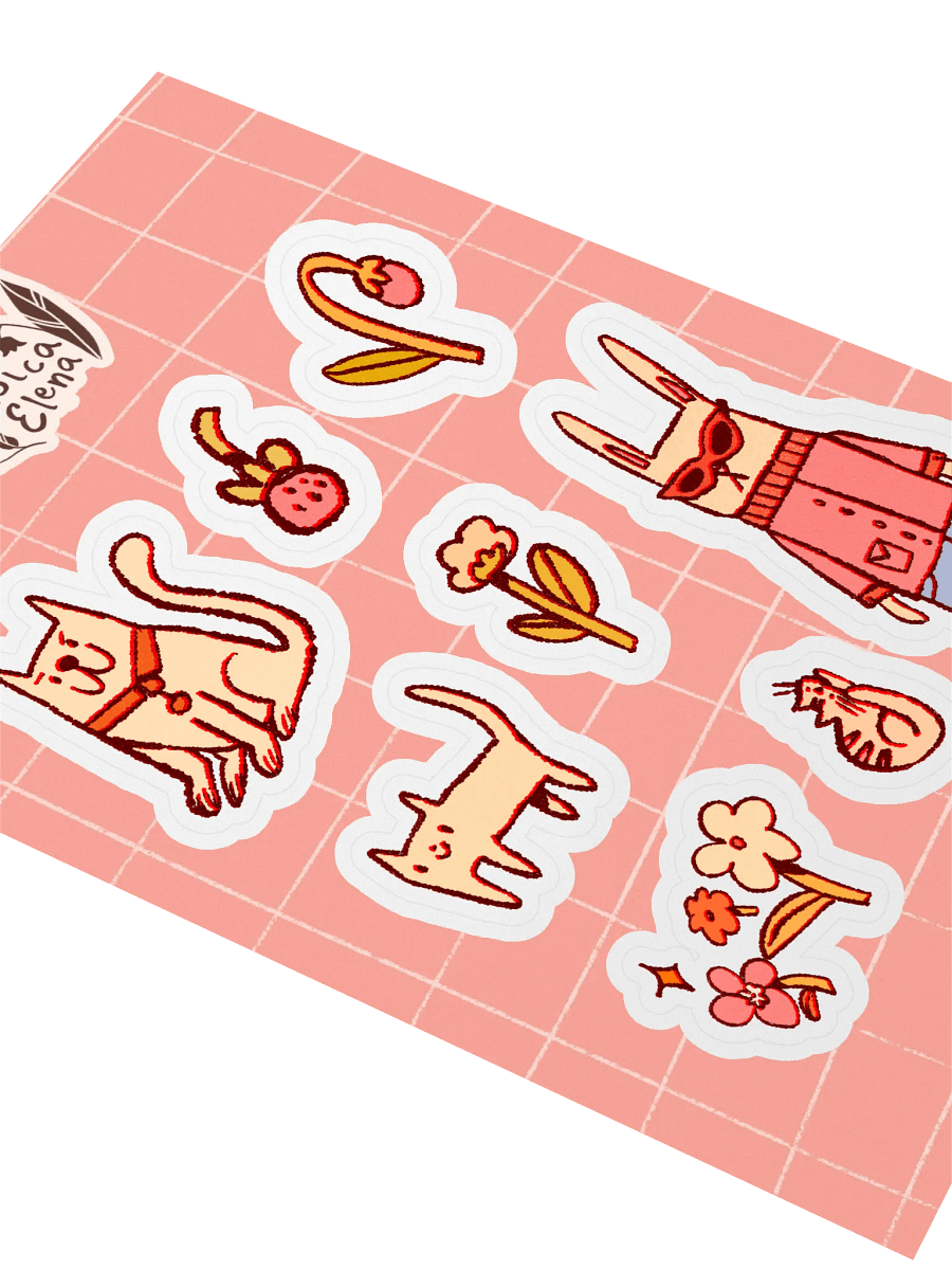 Cool Cats Sticker Sheet product image (3)