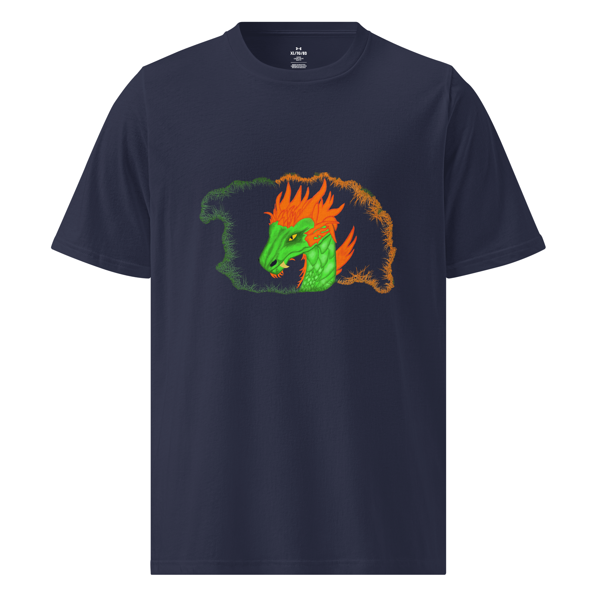 Dragon's Blaze Athletic T-Shirt product image (1)