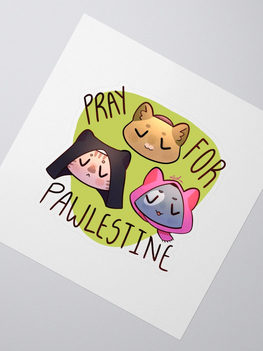 Pray for Pawlestine Sticker product image (2)