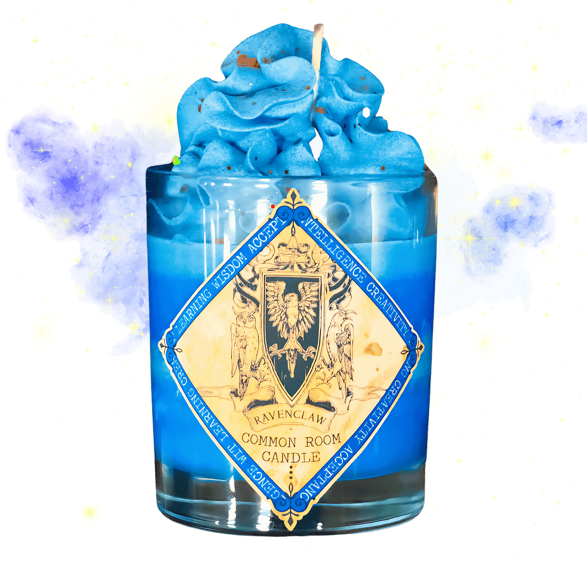 Bougie Magique Maison Ravenclaw - "Fabrication Manuelle à la commande" product image (1)