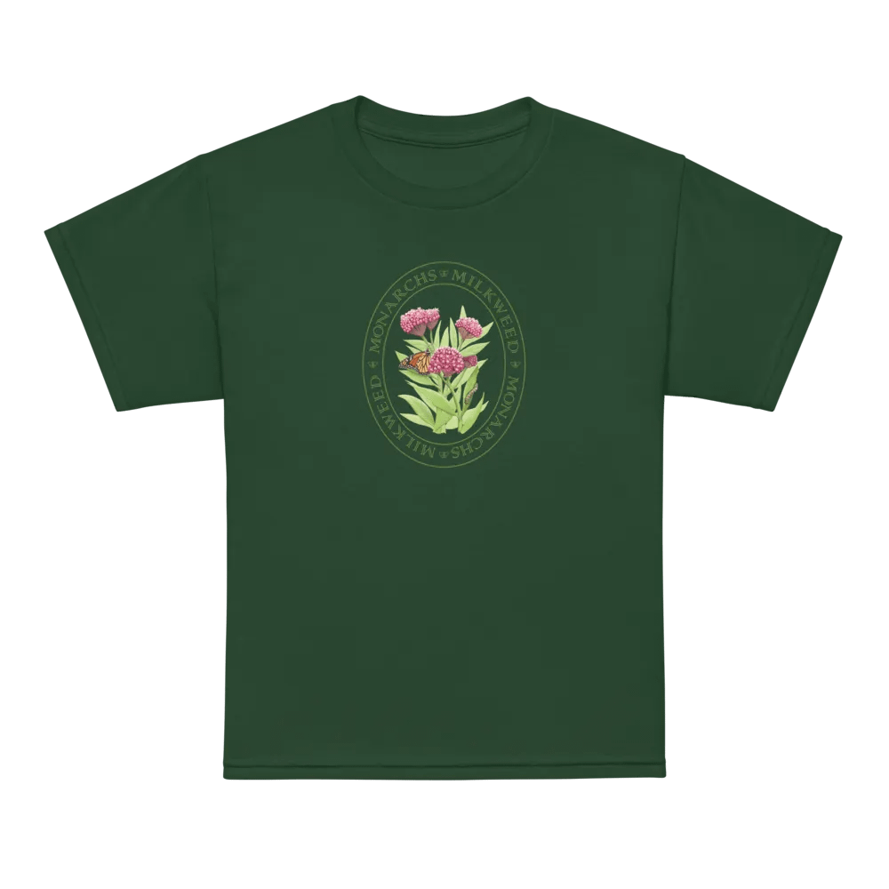 Monarch-Milkweed Youth-T product image (27)