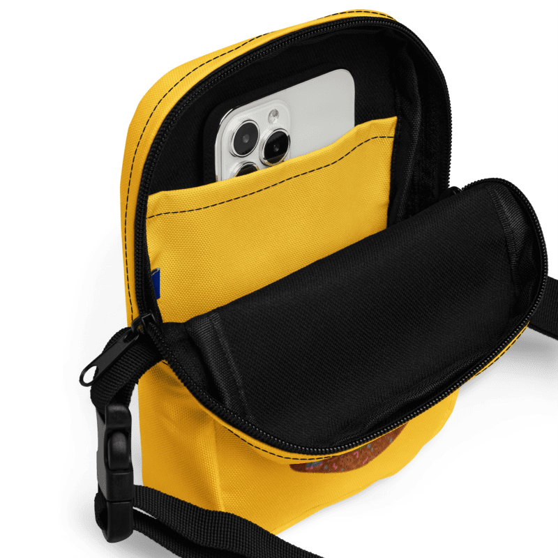 Yellow Boyoyoing Flower Pot Island Small Utility Crossbody Bag product image (6)