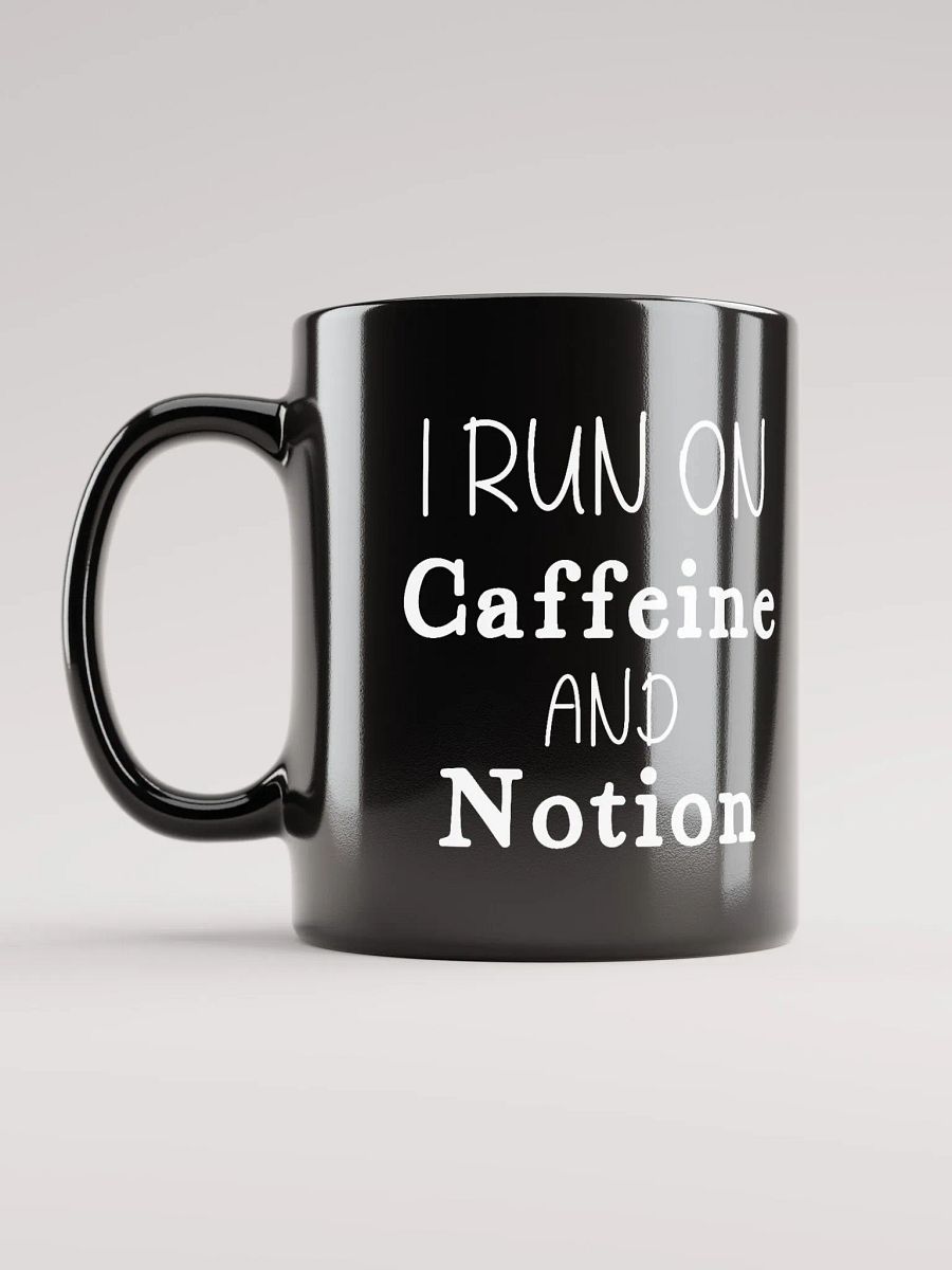Black Caffeine and Notion Lover Mug product image (3)