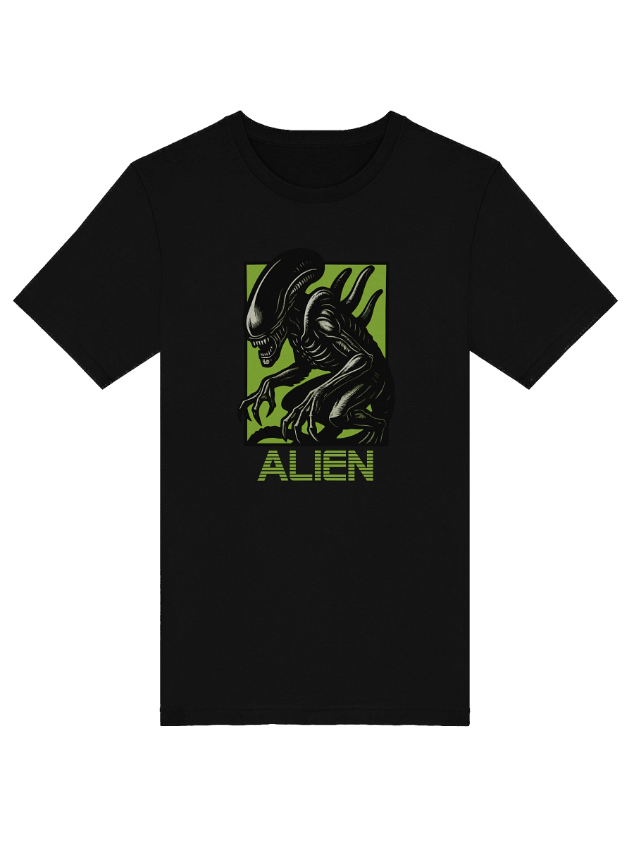 Alien T-Shirt - Horror Sci-Fi Graphic Tee - Retro Movie Monster Shirt product image (5)
