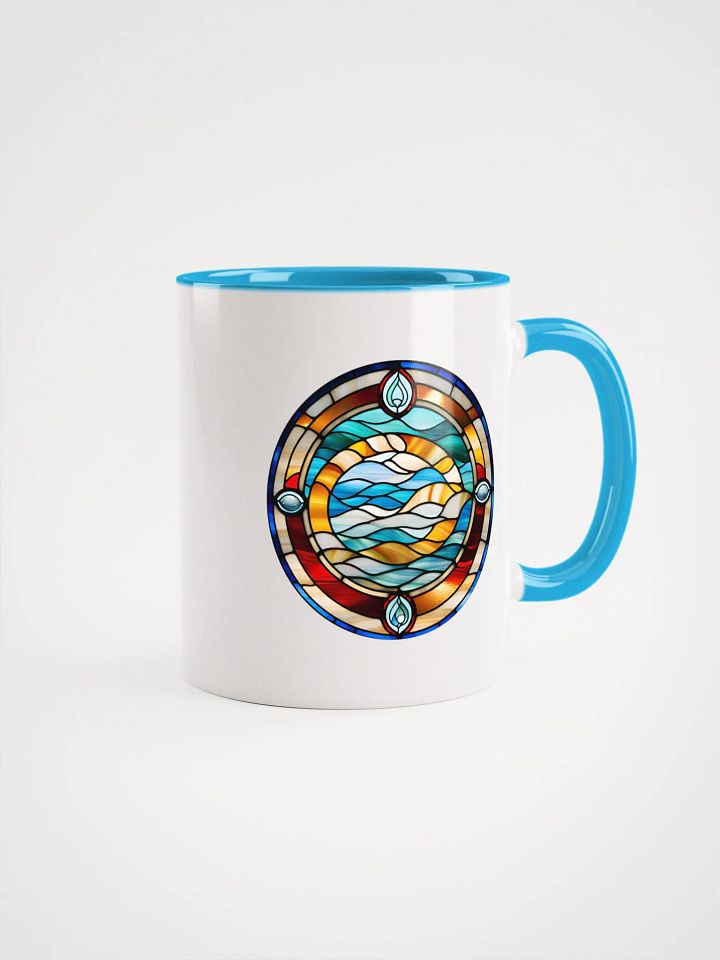 Spiritual Aquarius - Unique Mug Design - Circle Energy product image (1)