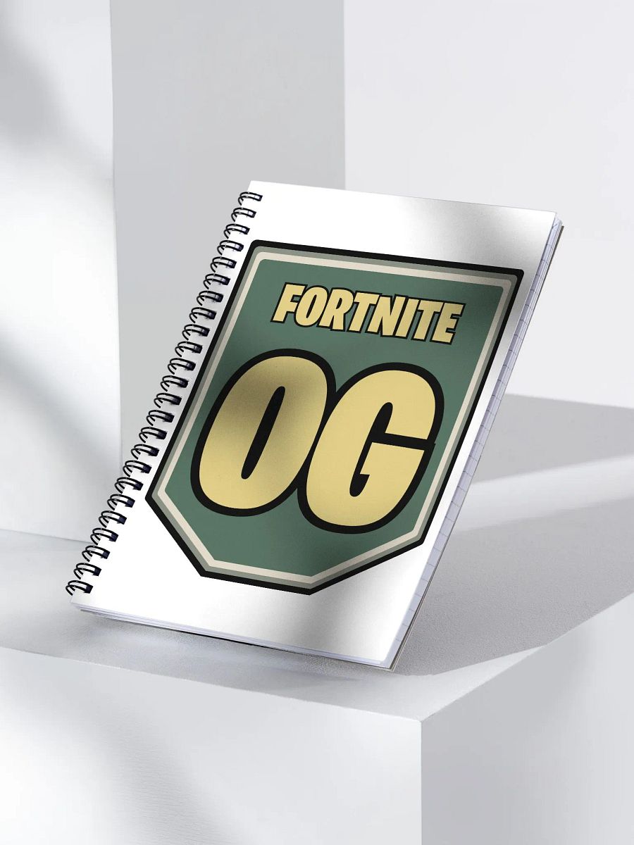Fortnite OG Spiral Notebook product image (3)