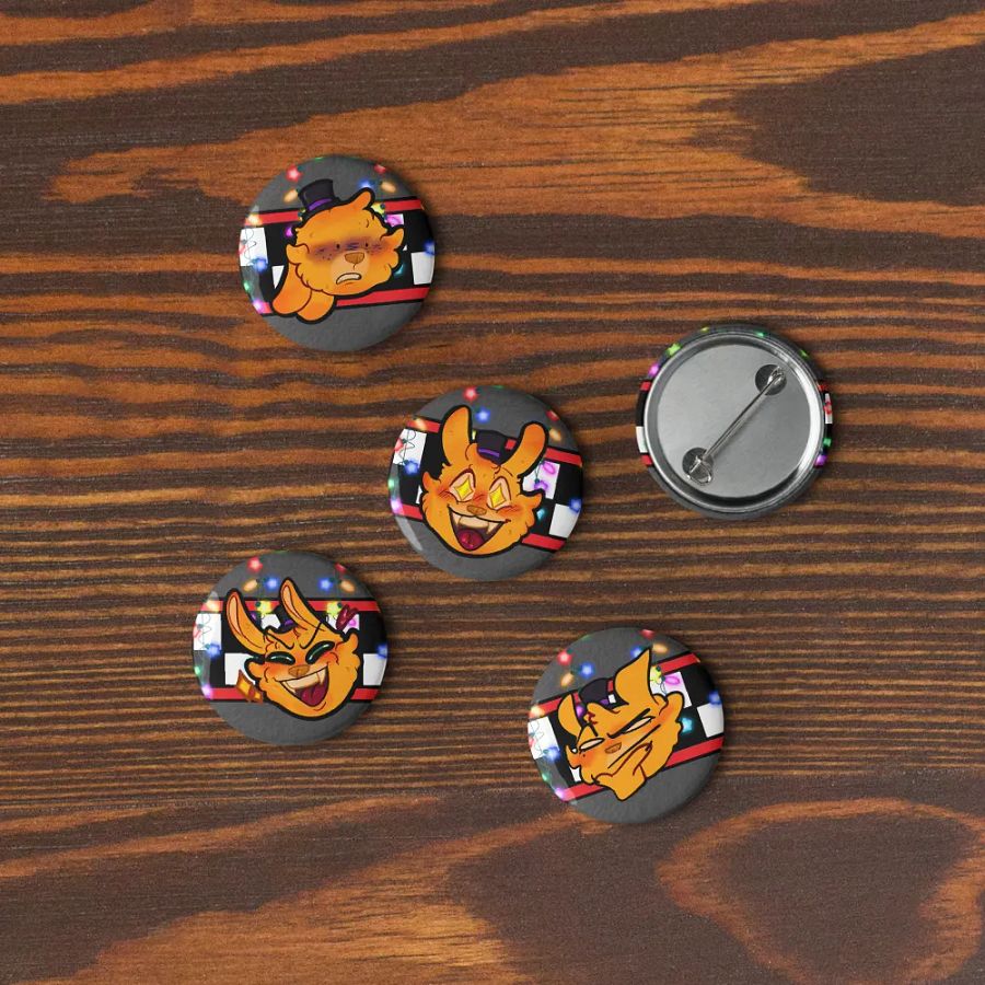 Springy Twitch Pins! (Set 1) product image (1)