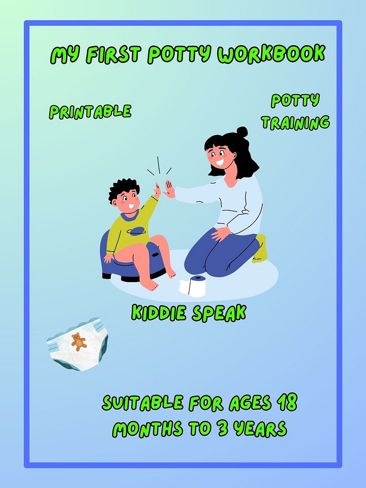 Potty Training Worksheets Printable product image (1)