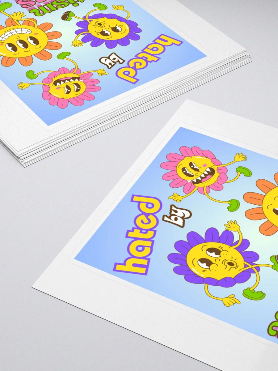 HATED BY AUTISM MOMS kiss-cut sticker product image (12)