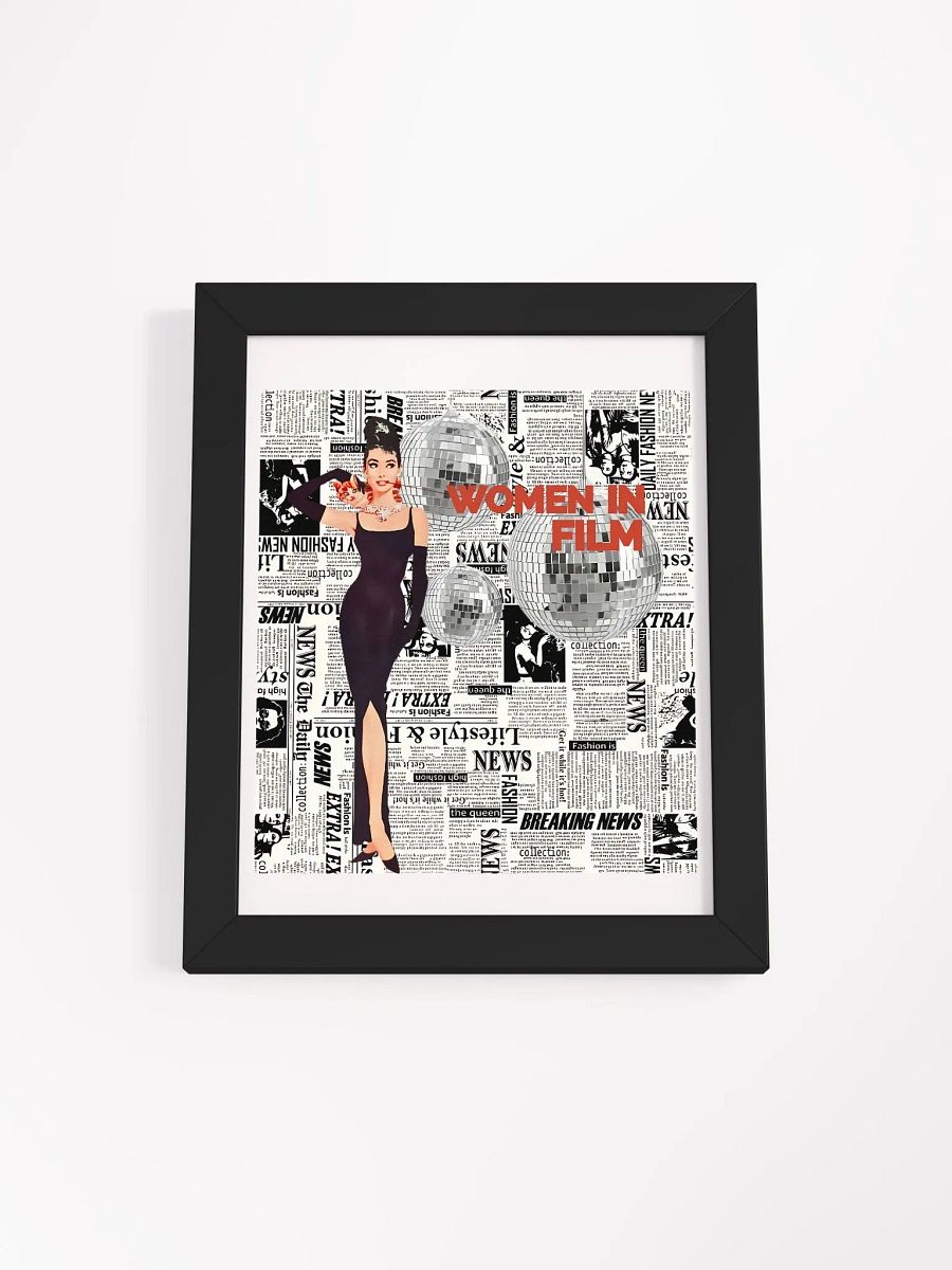 AUDREY FRAMED POSTER product image (2)