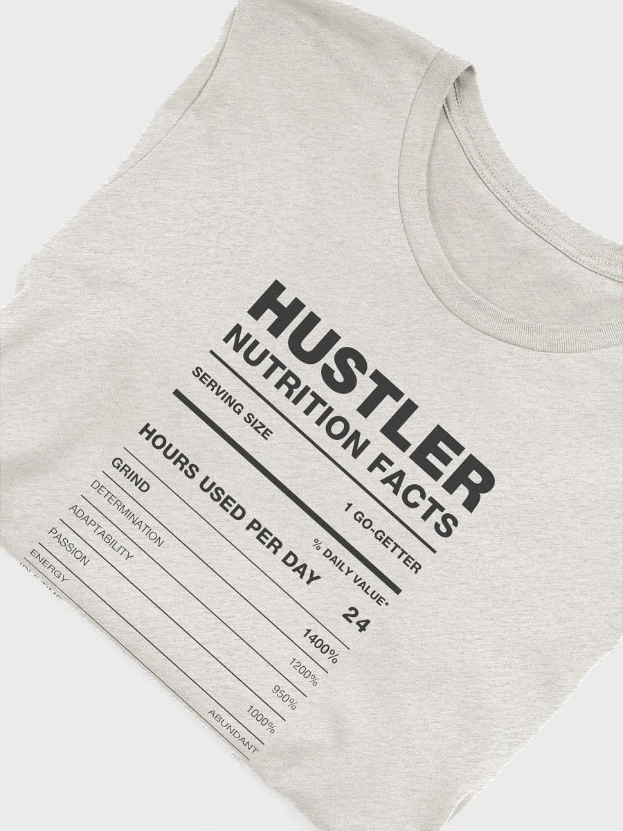 HUSTLER Nutrition Facts Supersoft Tee product image (15)