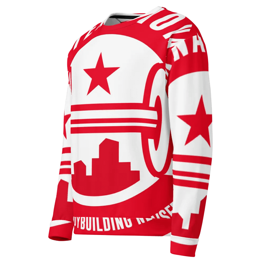 IFBNewsfeed.Org's All-Over Print Recycled Unisex Sweatshirt product image (5)