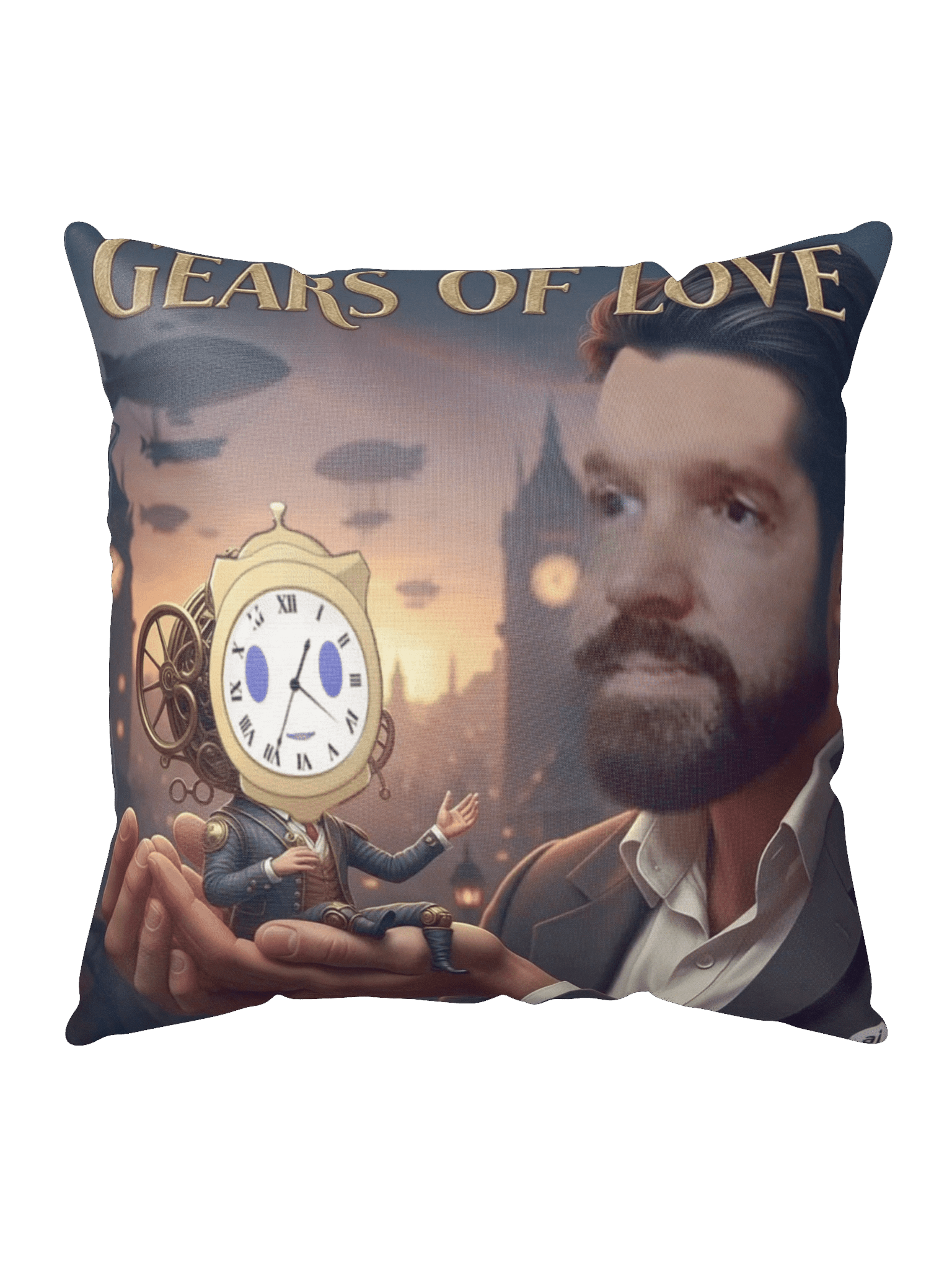 Gears of Love Pillow product image (10)