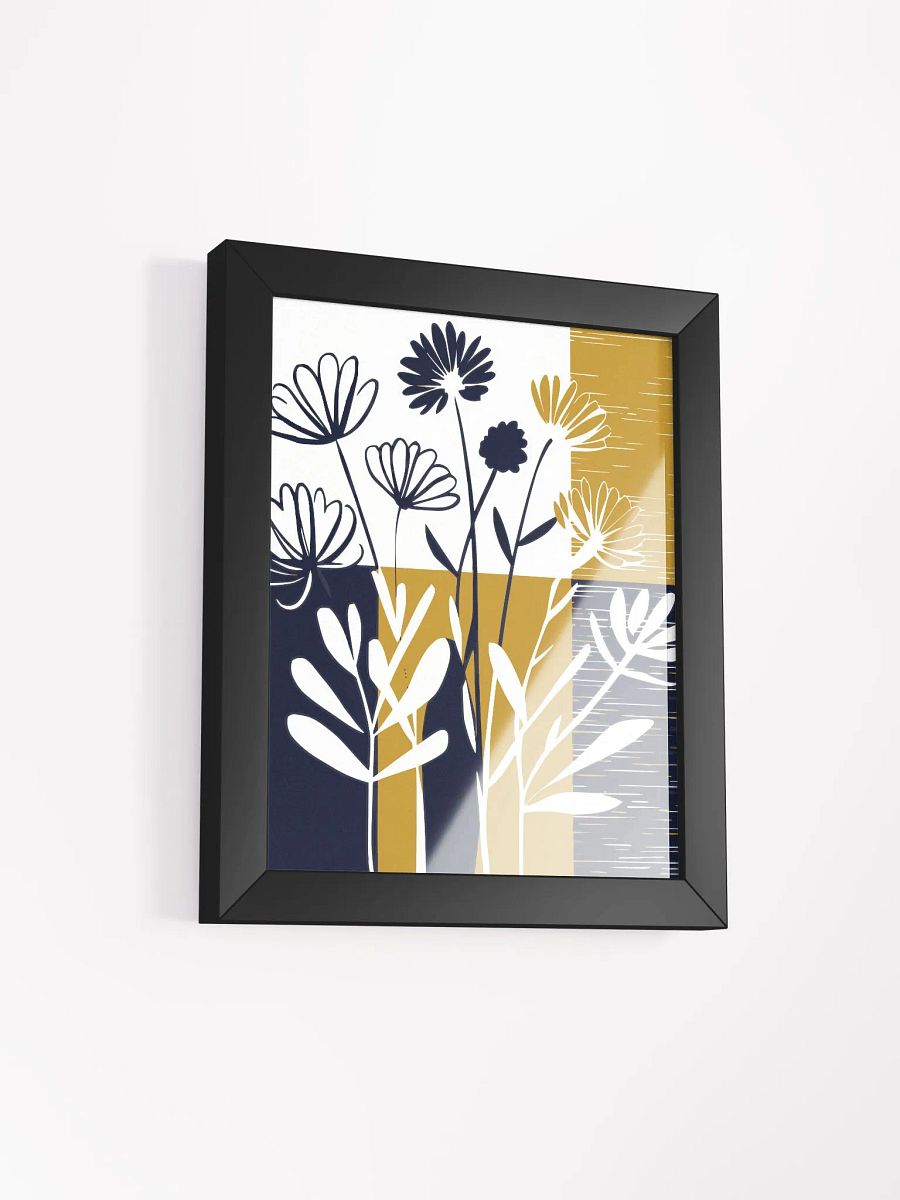 Golden Flora: Framed Art Poster product image (9)