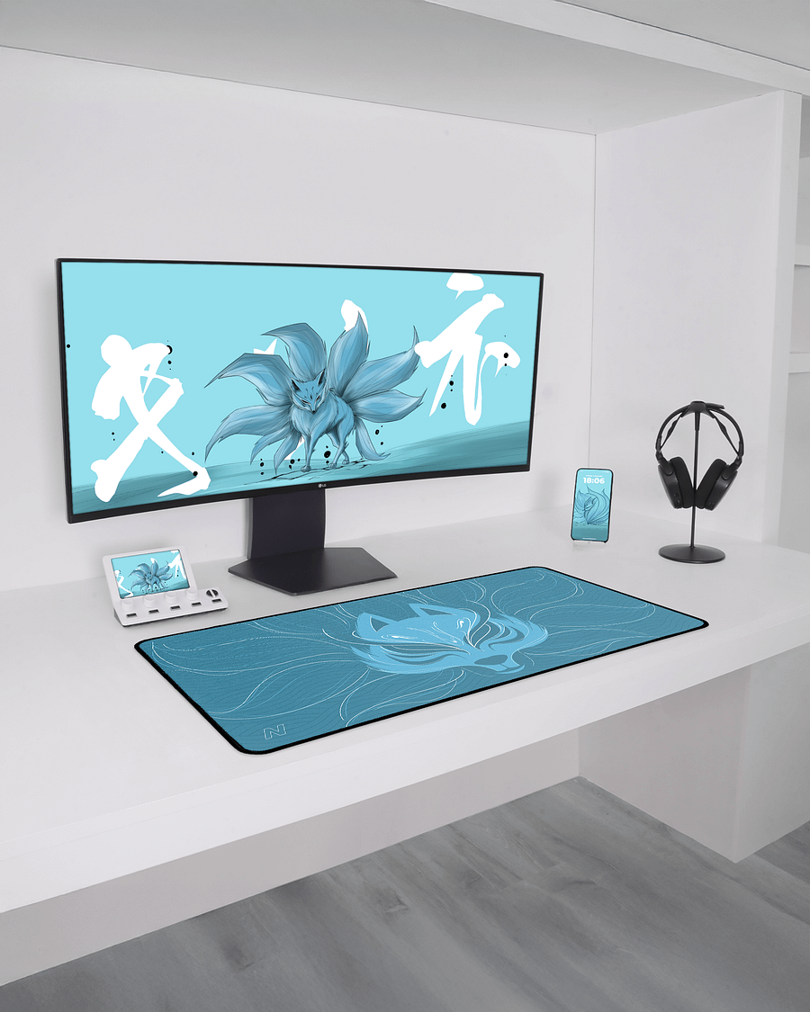 KITSUNE FOX MOUSEPAD WITH WALLPAPERS product image (2)