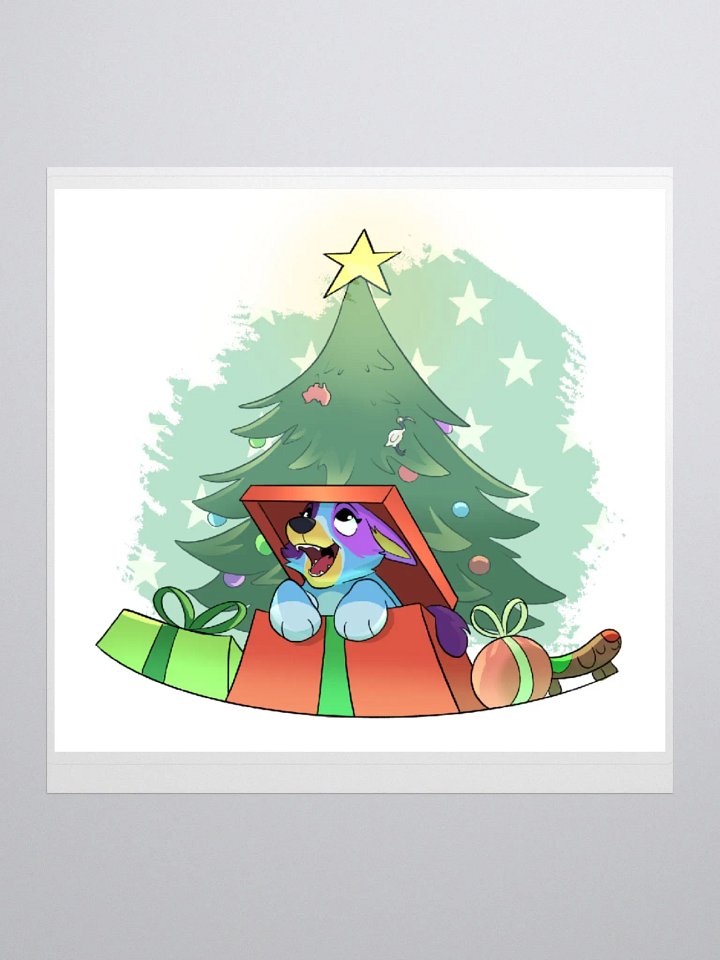 Happy Heelerdays Sticker product image (1)