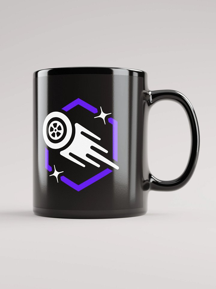 Black Ceramic Mug (Color Logo) product image (2)