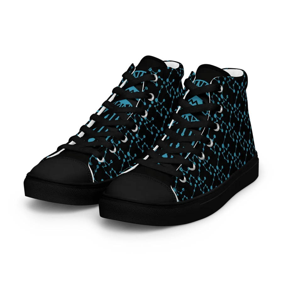Blue Aquarius Dream Women's High Tops product image (15)