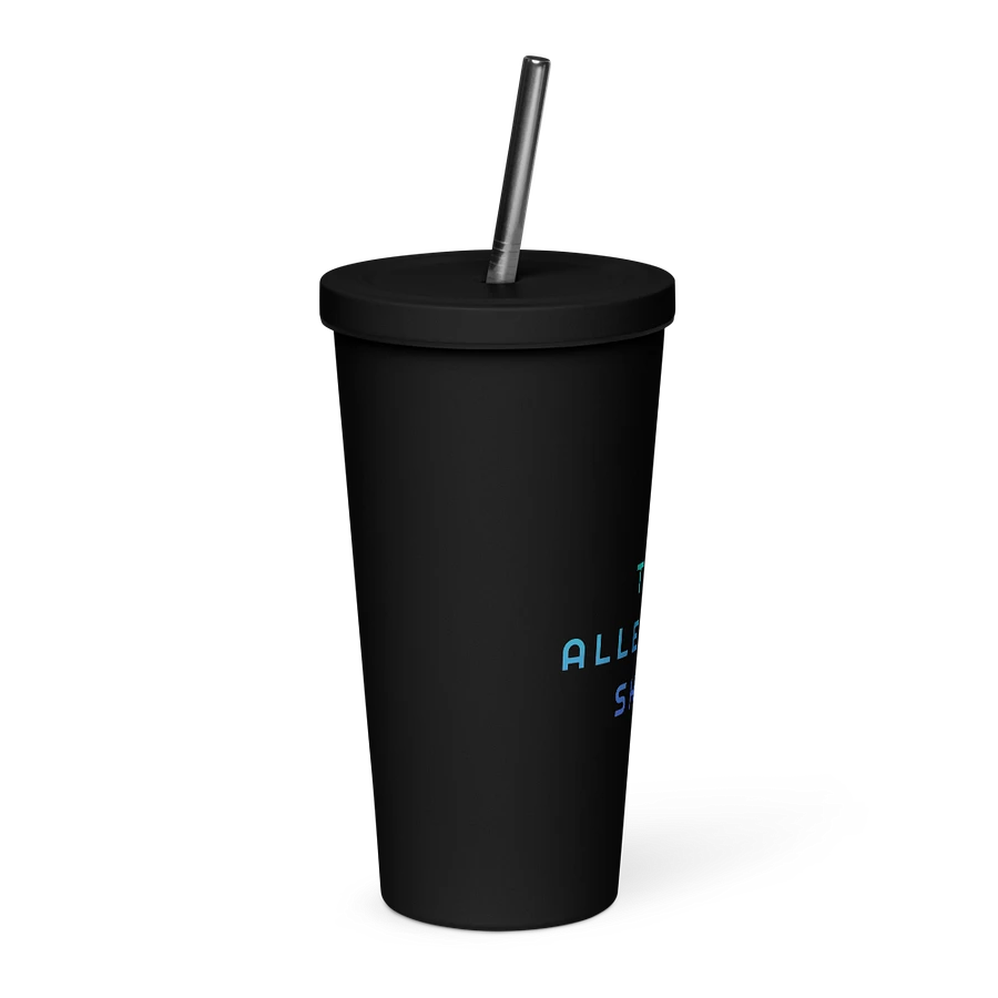 The Allegedly Show Black Matte Water Bottle product image (4)