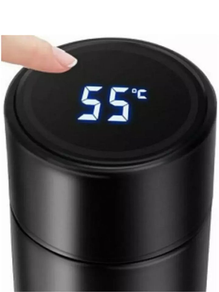SMART THERMOS VACUUM FLASK STAINLESS STEEL WATER BOTTLE WITH TEMPERATURE DISPLAY product image (1)