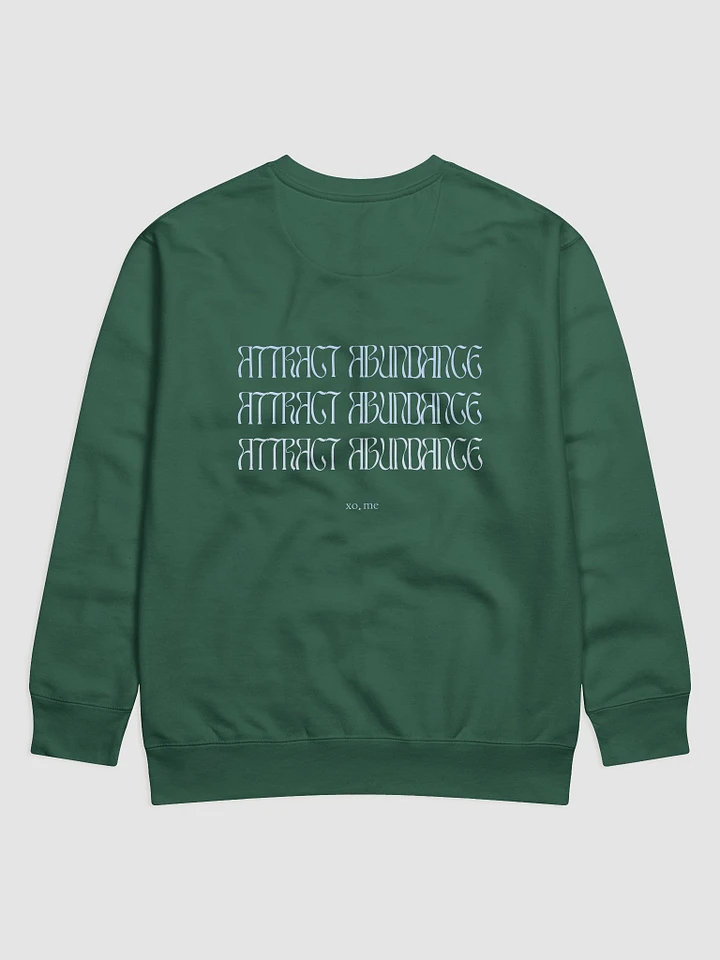 888 ~ attract abundance sweatshirt product image (2)