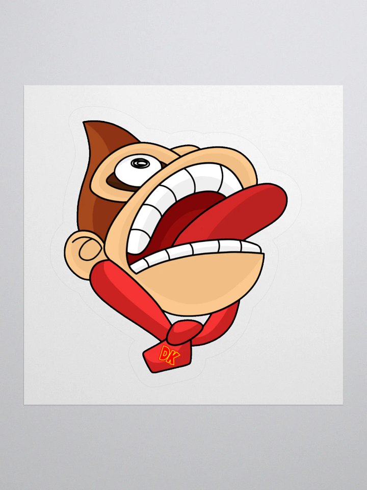 Donkey Kong rage sticker product image (1)