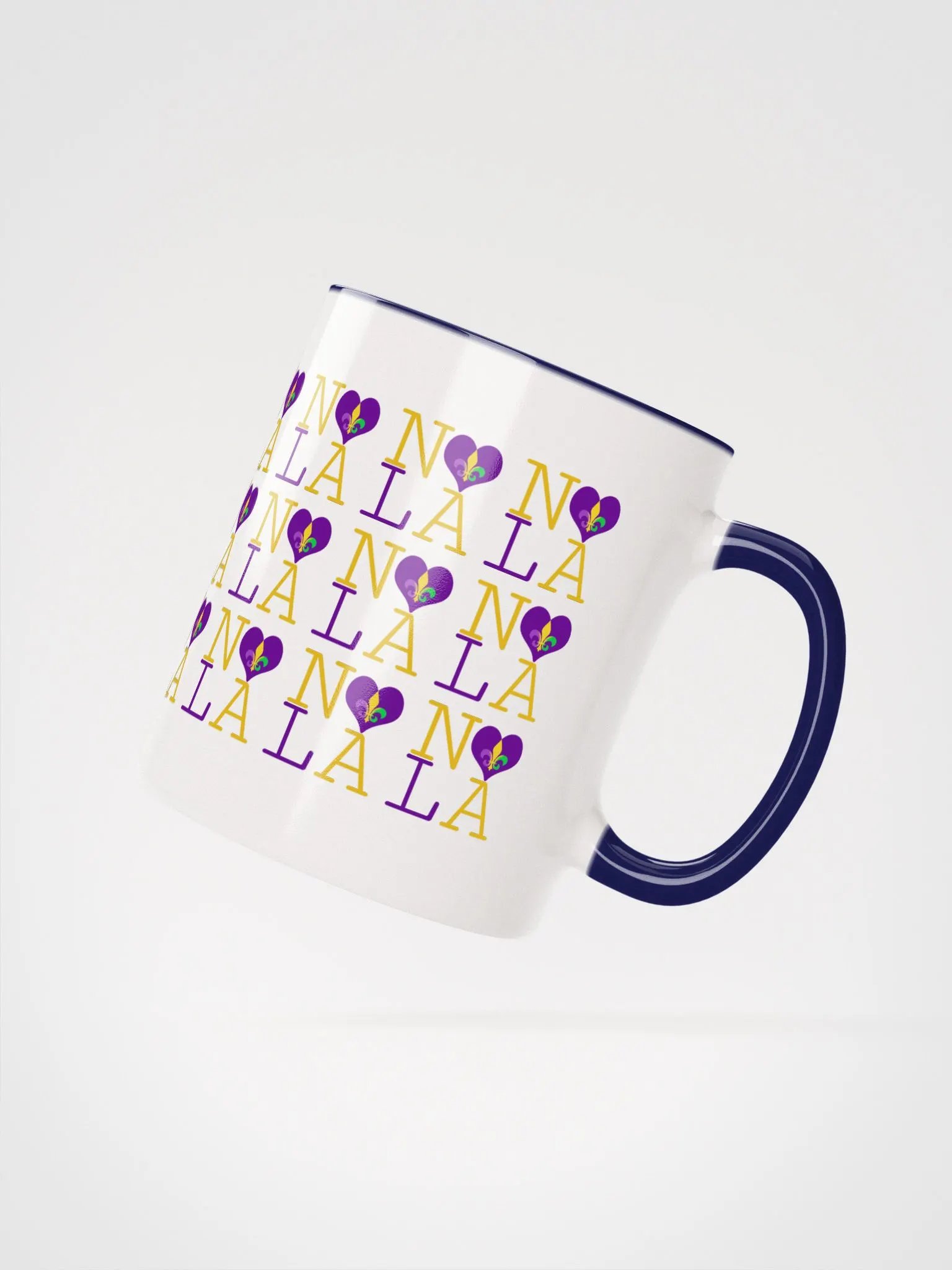 I LOVE NOLA **LEGACY COLOR MUG** (MARDI GRAS 3 INFINITY WALL) product image (27)