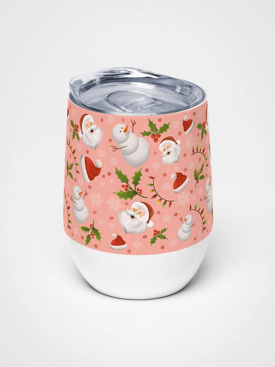 Pink Design Christmas Festive Holiday Tumbler product image (5)