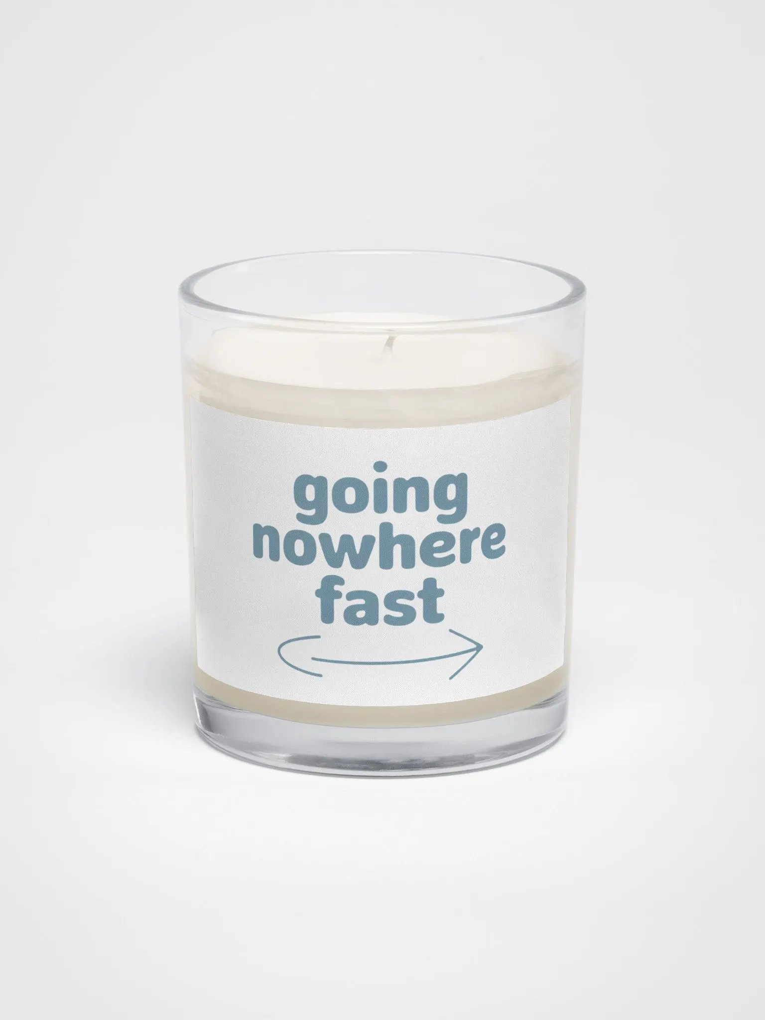 Going Nowhere Fast Candle product image (1)