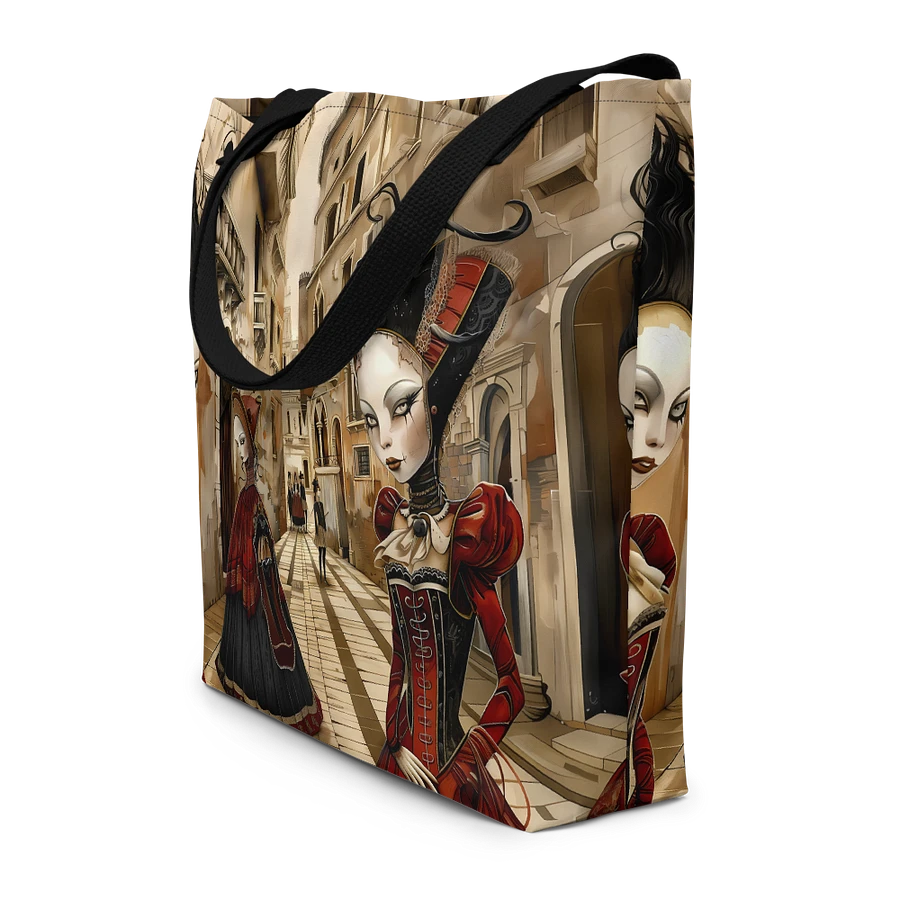 Tote Bag: Creepy Vintage Historical Old-World Charm Halloween Fashion Style Design product image (4)