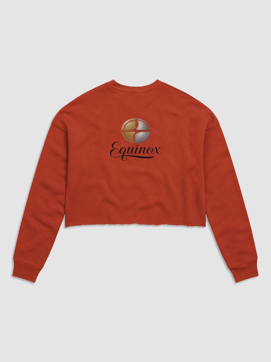 Equinox Women's Midweight Fleece Crop Sweatshirt - Cozy Style for Every Day product image (3)