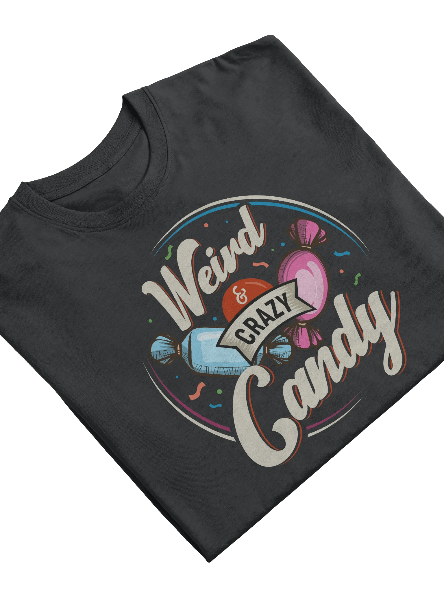 Weird & Crazy Candy / Dark Heavyweight Tee product image (3)