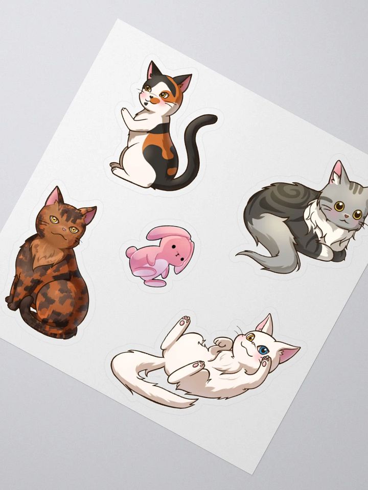Four Cats Stickers product image (2)