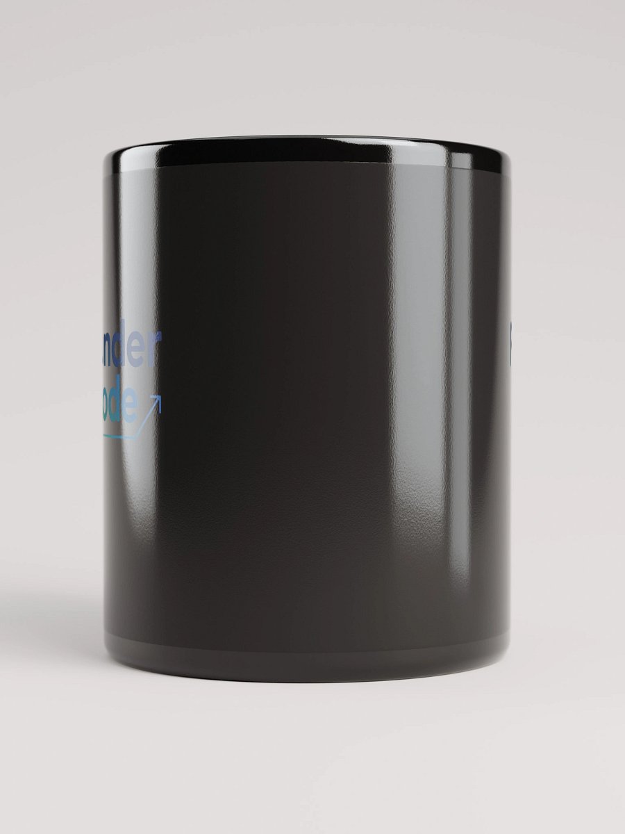 Founder Mode Black Mug | Sleek Coffee Cup for Innovators product image (5)