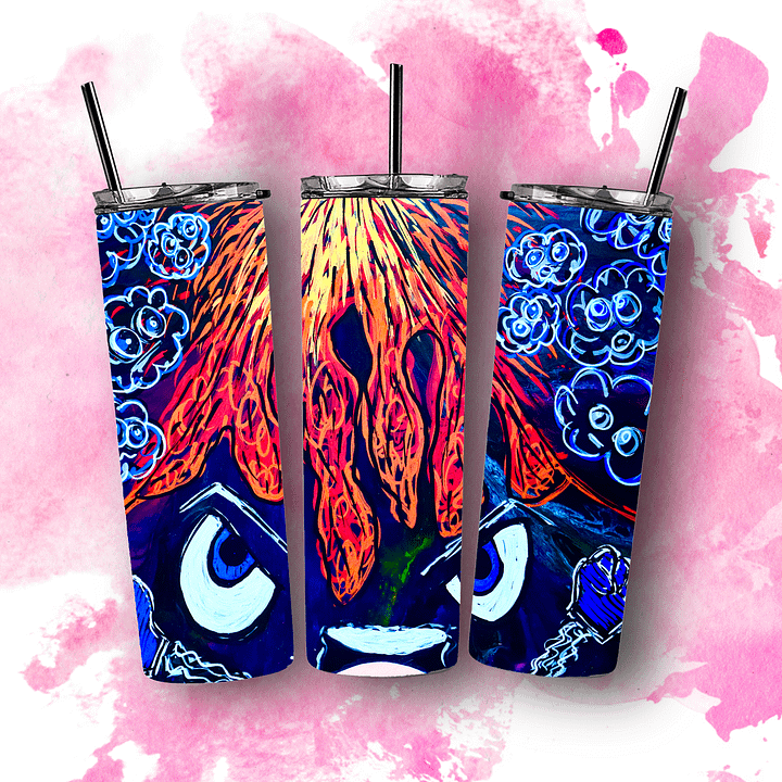 When Volcano Gets Mad 20oz Skinny Tumbler product image (1)