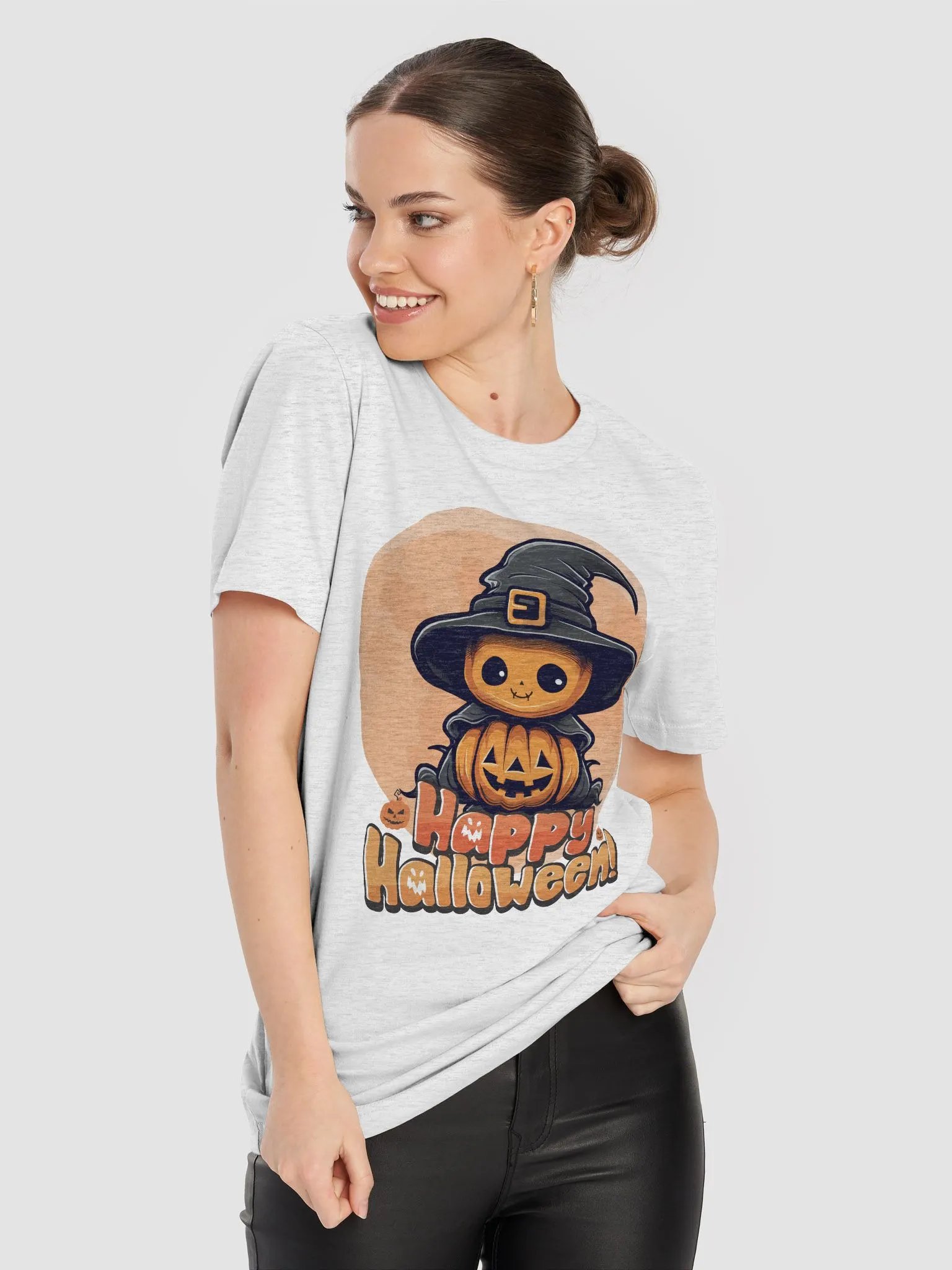 Happy Halloween Pumpkin T-Shirt product image (80)