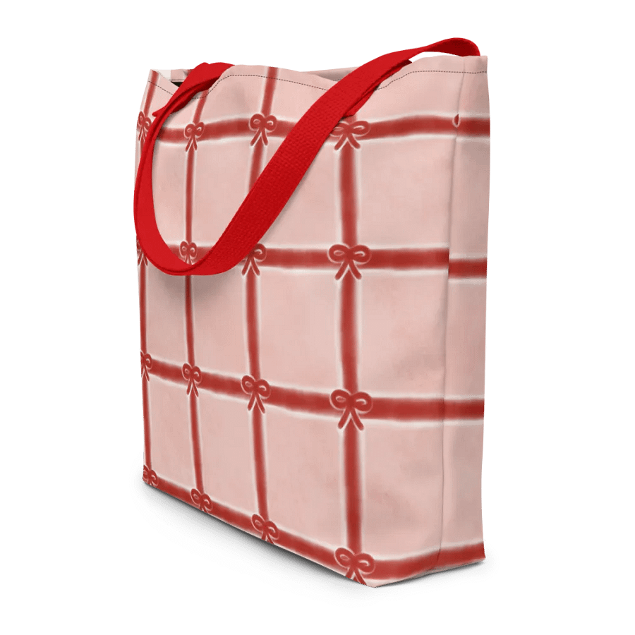 Cute Red Bows Tote product image (5)