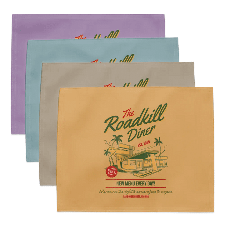 Roadkill Diner Placemats (Set of 4) product image (2)