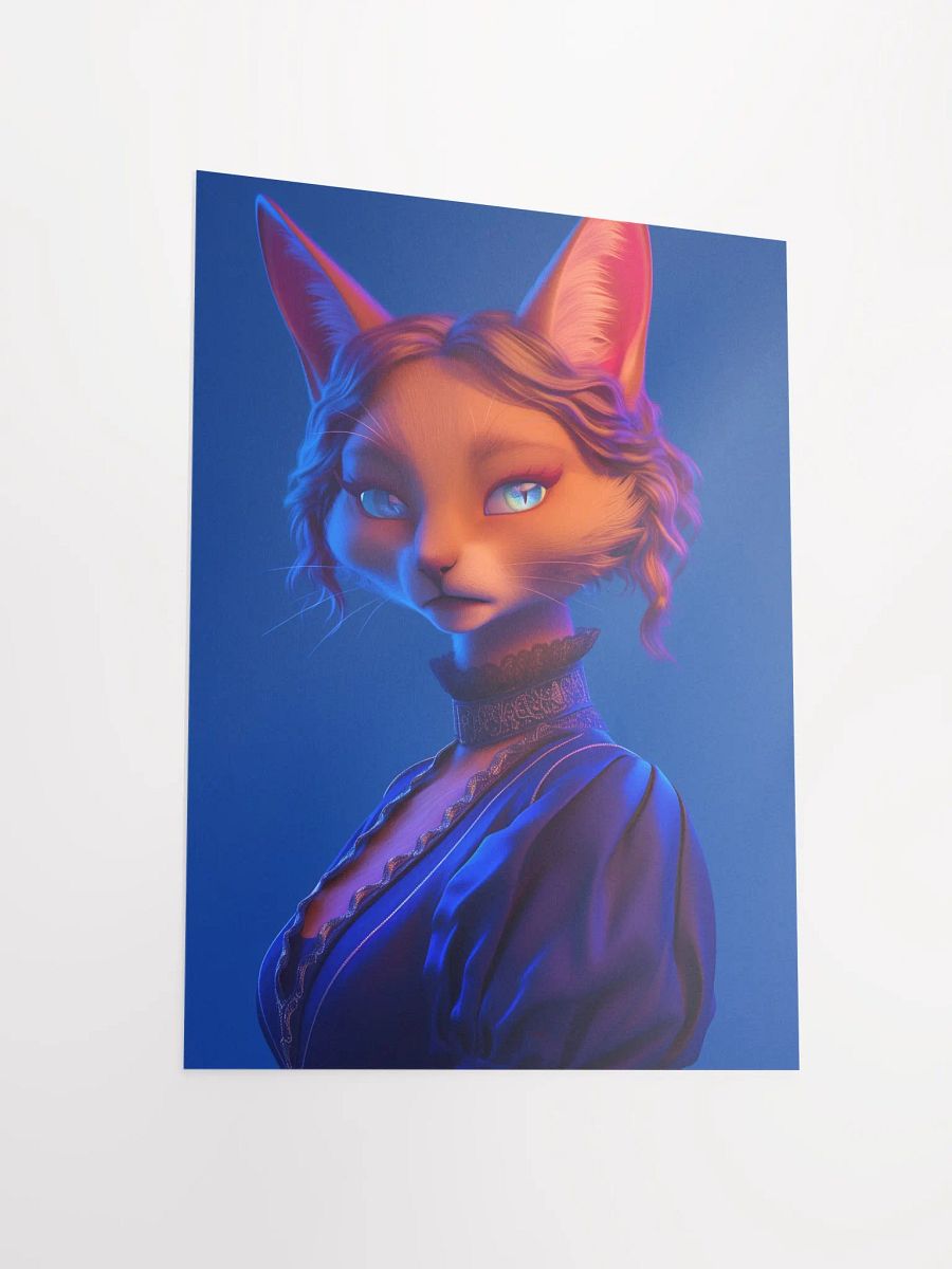 Mystical Feline Fantasy Poster product image (6)