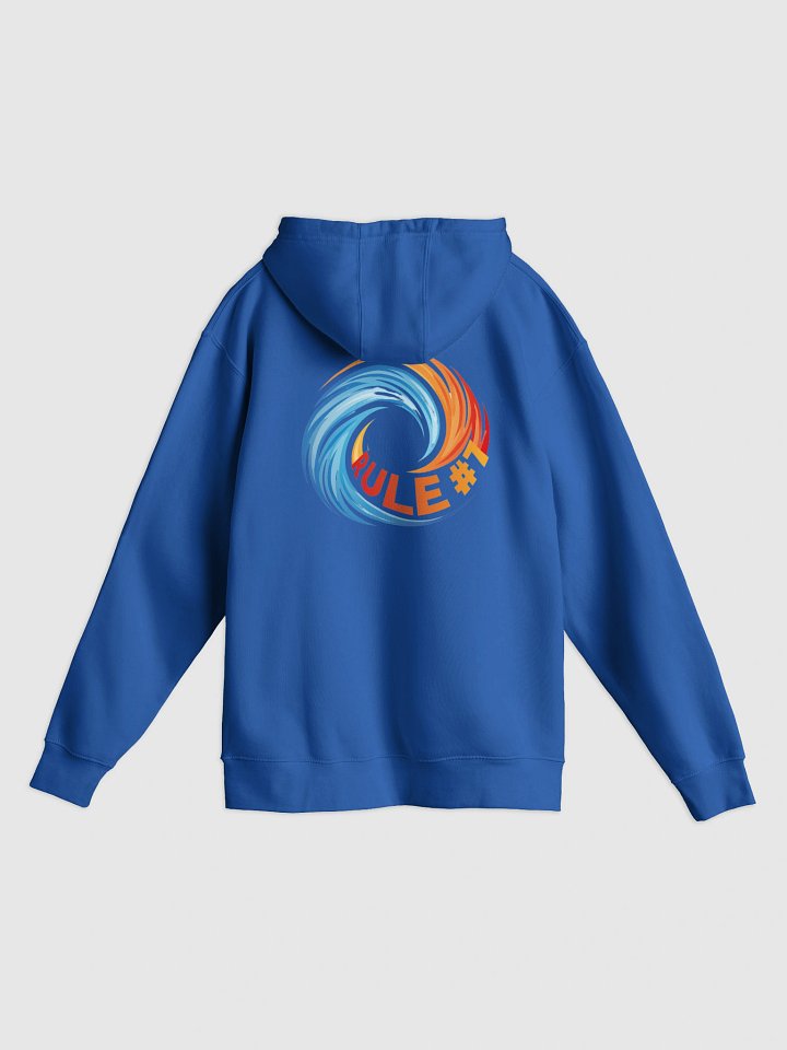 Rule #7 Hoodie Blue and Orange product image (9)