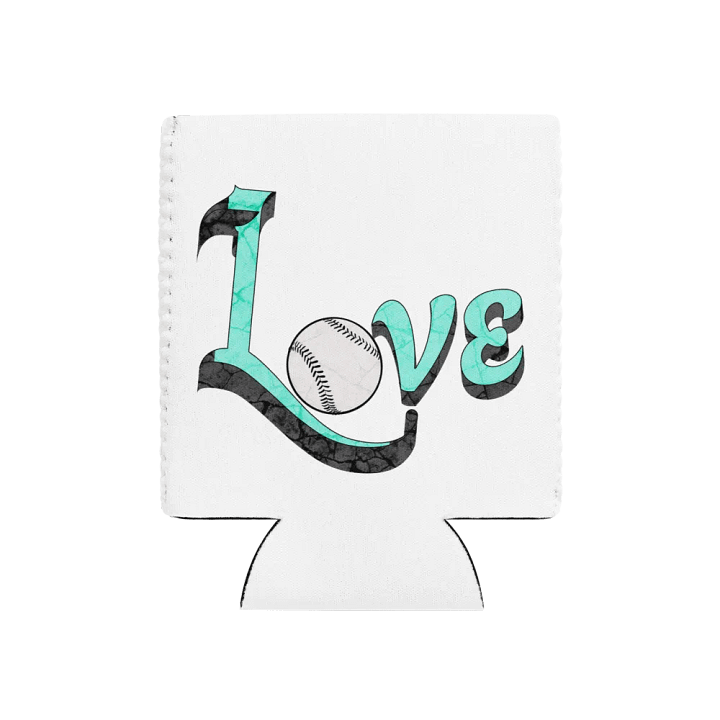 Love Baseball Can Cooler product image (1)