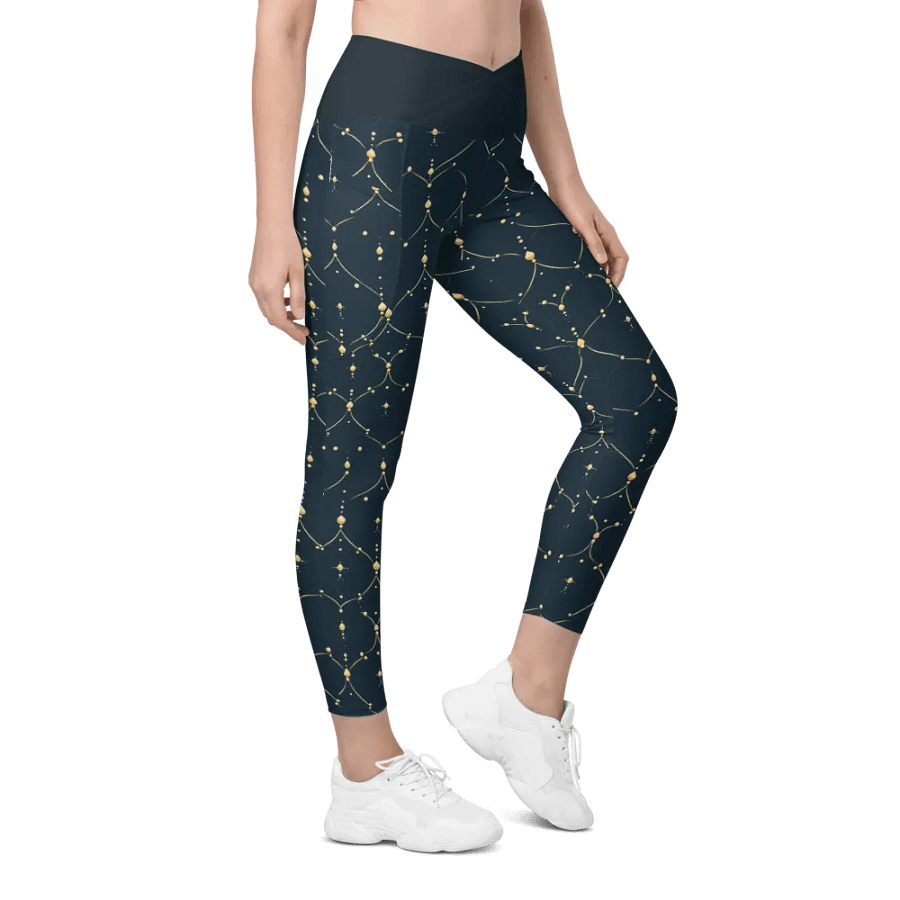 Dhyana - Crossover Leggings with Pockets product image (5)
