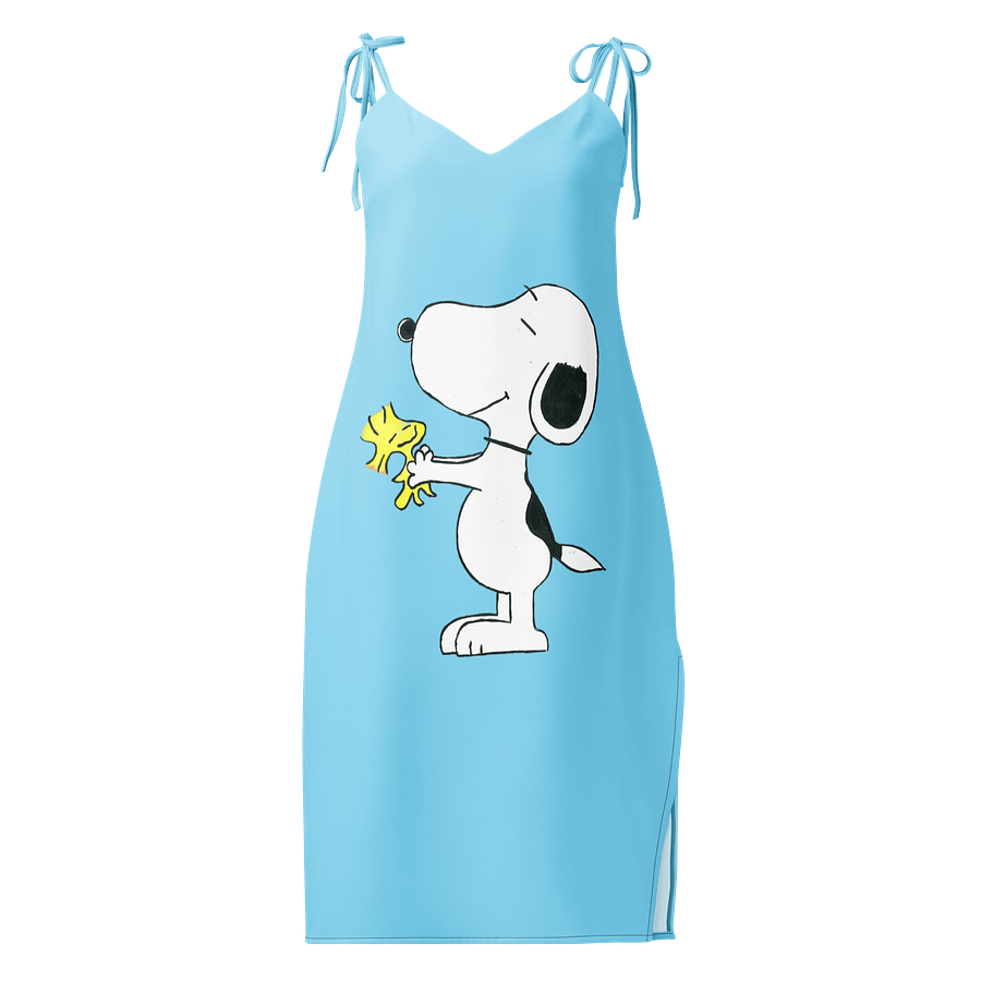 Snoopy (art by Dina R.) acrylic painting picture - Slip Dress product image (1)