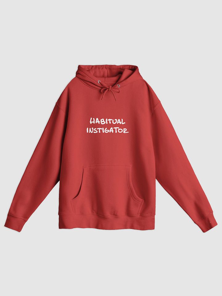 HABITUAL INSTIGATOR (white design) printed premium pullover hoodie product image (7)
